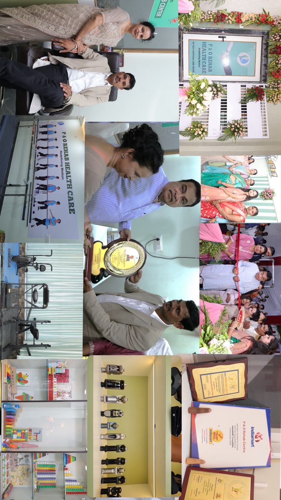 Inauguration ceremony at P & O Rehab Centre