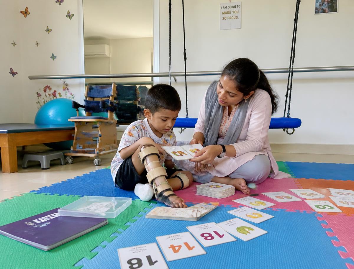 Paediatric therapy and special education room